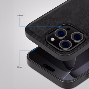 Чехол для телефона X-Level "Earl III Collection" для Apple iPhone 16 Pro чёрный