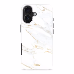 MIO White Marble Magsafe Ümbris iPhone 17