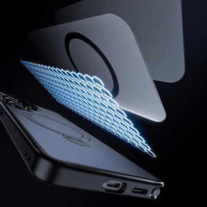 Benks Magnetic Mist ümbris koos statiiviga (A050) Samsung Galaxy S26 Ultra mustale telefonile