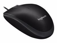 Logitech B100 optiline hiir must USB