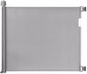 Momcozy M21SSAM08 – sissetõmmatav laste turvavärav, 140 cm, hall