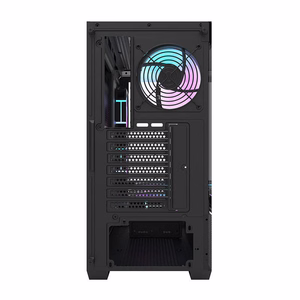 Darkflash DS900 AIR computer ümbris (must) + 6 ARGB fans