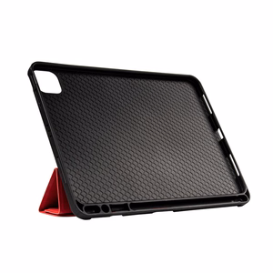 Чехол-книжка Crong FlexFolio для iPad Air 11" (2026–2024) / iPad Air 10.9" (5-го / 4-го поколения) / iPad Pro 11" (2022–2021), с держателем для Apple Pencil, красный