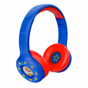 TRUST Nouna juhtmevabad laste kõrvaklapid PAW Patrol sinised