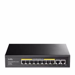 Cudy GS1010PE network switch Gigabit Ethernet (10/100/1000) Power over Ethernet (PoE) must