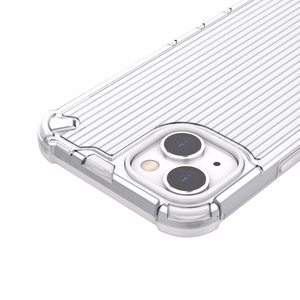 Ombre Protect Case для iPhone 13 розово-синий бронированный чехол