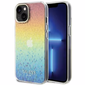 Guess IML Faceted Mirror Disco Iridescent ümbris jaoks iPhone 15 - multicolored