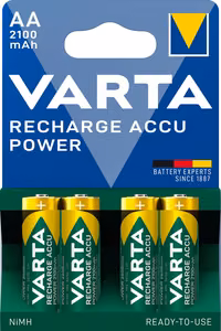 VARTA rechargeable battery R6 (AA) 2100 mAh 4 pcs