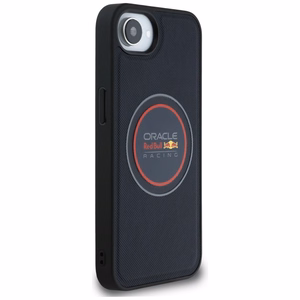 Original Ümbris RED BULL Meshed Logo and Punane Ring MagSafe jaoks Iphone 16e tumesinine