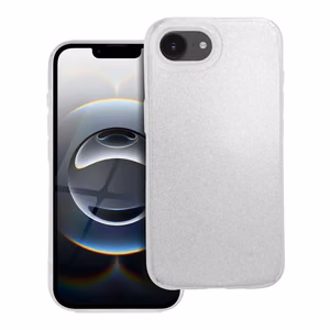 SHINING Ümbris jaoks IPHONE 16e (SE 4 2025) hõbedane