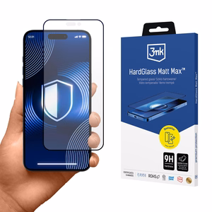 Закалённое стекло 3mk HardGlass Matt Max для iPhone 16 Pro