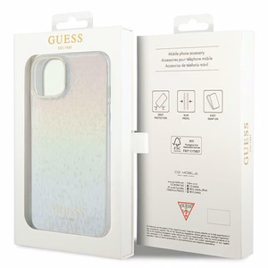 Guess IML Faceted Mirror Disco Iridescent ümbris jaoks iPhone 12/12 Pro - multicolor