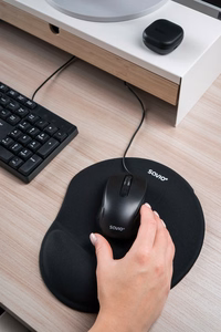 Savio KB-01 klaviatuur kodu/kontor USB QWERTY US English must