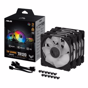 ASUS TUF Gaming TR120 ARGB Reverse 3-in-1 ventilaator, must