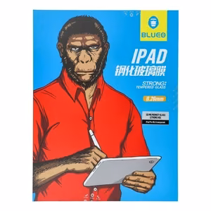 5D Mr. Monkey Glass - iPad Pro 10.5 läbipaistev (Strong HD)