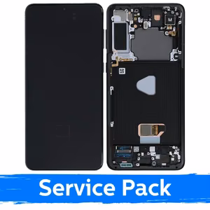 LCD Ekraan Ühildub Samsung G996 S21 Plus Koos Frame / Phantom Must / (Service Pack)