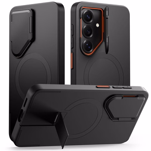 Tech-Protect Kevlar Aura MagSafe Ümbris for Samsung Galaxy S26 - must and oranž