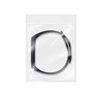 Silikoon strap jaoks XIAOMI Mi Band 5 / 6 / 7 must (01)