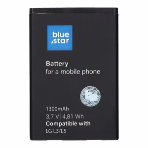 Aku jaoks LG L3 / L5 / P970 Optimus Must / P690 Optimus Net 1300 mAh Sinine Star Premium