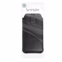 Wonder CARBON Ümbris (Size  M) jaoks Iphone 5/Nokia 215 4G/225/5310 2020 BLACK