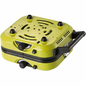 Meva DUAL COMPACT + GRILL matka-gaasipliit gaasiballoonidele, kokkupandav 2 põletiga mudel grillplaadiga