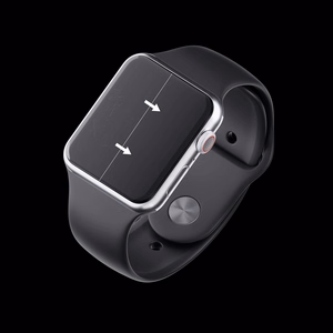 Защитное стекло LCD 3mk Watch ARC Apple Watch 7/8 45mm 3 шт
