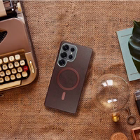 Ümbris "Gentelman Mag Cover" Samsung A266 A26 5G pruun