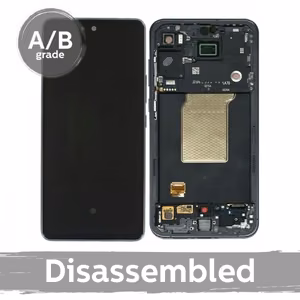 LCD ekraan ühilduv Samsung A556 A55 5G raamiga / tumesinine / (9.5/10 kasutatud)
