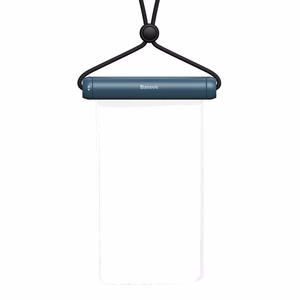Baseus Cylinder Slide-cover waterproof smartphone bag (sinine)