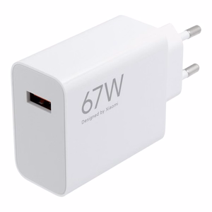 XIAOMI original laadija USB A QC3.0 3A 67W MDY-12-EH valge bulk