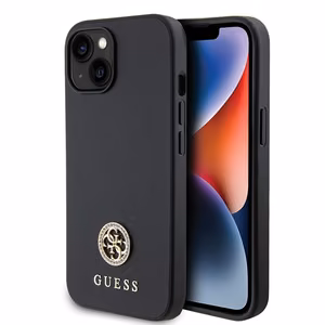 Guess GUHCP15MPS4DGPK iPhone 15 Plus 6.7" must/must hardcase Strass Metal Logo