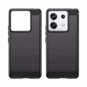 Carbon Ümbris jaoks Xiaomi Redmi Note 13 Pro - must