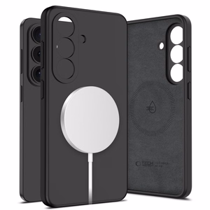 Tech-Protect Silikoon MagSafe Ümbris for Samsung Galaxy S26 - must
