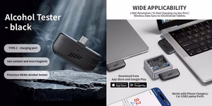 Mini alkoholi tester, USB Type-C