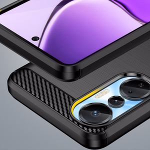 Carbon Ümbris ümbris jaoks Infinix Hot 20S flexible silicone carbon cover must