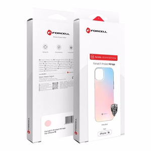 Ümbris jaoks iPhone 15 PRO MAX Forcell F-Protect Mirage compatible with Magsafe Military Drop-Test pinky sinine