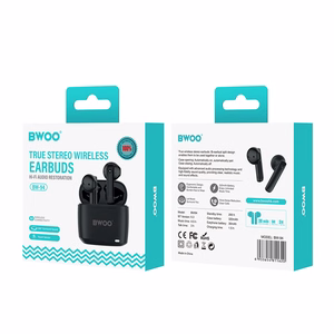 BWOO wireless TWS earphones BW94-BK must