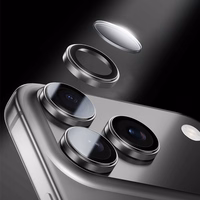 Benks Tempered glass Glass Warrior Metal Lens Protector on camera jaoks Iphone 17 (lens 2 pieces) must