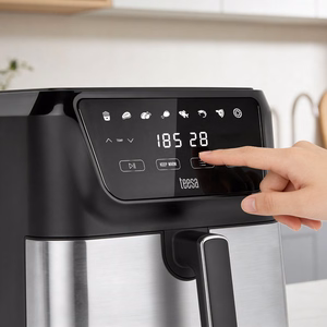 TEESA DIGITAL AIR FRYER XXL kuumaõhufritüür, 8 l, 1700 W, suur anum, programmid, soojashoidmine