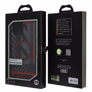 Audi IML Sport MagSafe Ümbris jaoks iPhone 13 Pro Max - must