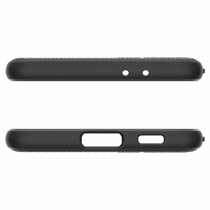 Spigen Liquid Air ümbris Samsung Galaxy S21-le - matt must