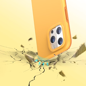 Choetech MFM противоударный чехол для iPhone 13 Pro Max оранжевый (PC0114-MFM-YE)