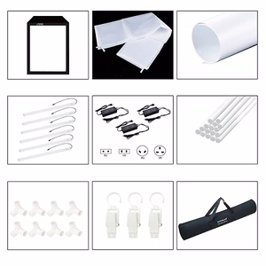 Photo Box koos LED Light, 200x120x80cm