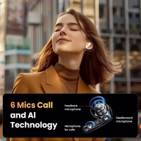 Wireless headphones Ugreen HiTune H6 Pro Active Noise-Cancelling Earbuds (35873) valge