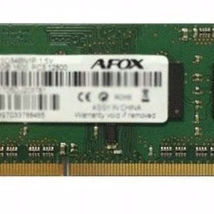 AFOX AFSD38CK1P – SO-DIMM mälumoodul, 8 GB DDR3-1866