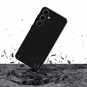 3mk Silicone Ümbris jaoks Samsung Galaxy S24 FE - must
