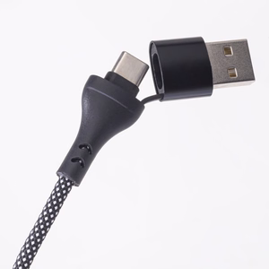 Maxlife ALLin1 kaabel USB + USB-C - Lightning + 2x USB-C 1,0 m 66W must