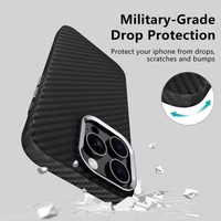 Tech-Protect Ion Carbon MagSafe Ümbris jaoks Samsung Galaxy S25 Ultra - Must