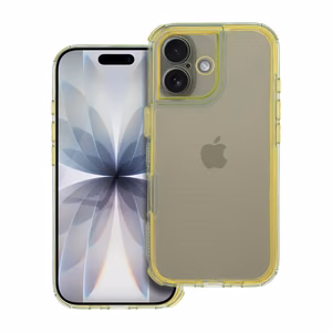 MATRIX CLEAR Ümbris jaoks IPHONE 17 kollane