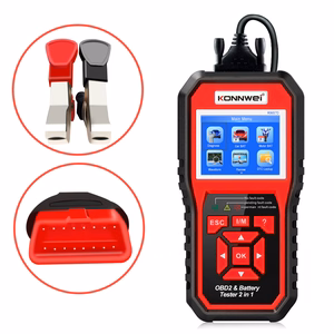 Konnwei KW870 OBD2 diagnostikaskanner ja akutester